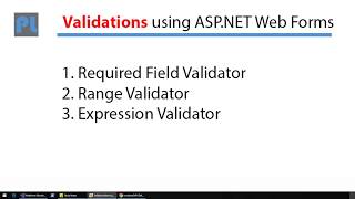 Basic ASP.NET Form Validation
