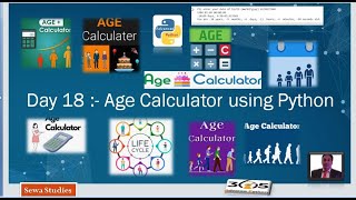 Day 18 Age Calculator using Python