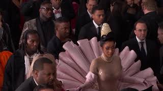 Cardi B On The Red Carpet | 2019 GRAMMYs