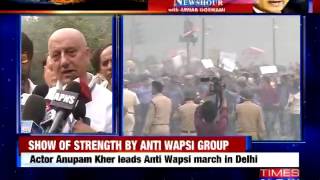 Anupam Kher Addressees Media After Anti Award Wapsi March