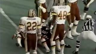 Washington Redskins Vs Chicago Bears 1986 NFC Divisional Playoff Game