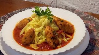 عجائن الرشتة🍝🍝بكريات الديك الرومي🦃صوص احمر🍲سهلة و سريعة و لذيذة في نفس الوقت😋