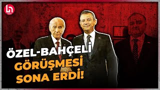 Devlet Bahçeli ile Özgür Özel görüşmesi sona erdi! İşte görüşmenin detayları...