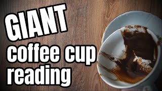 ☕GIANT Coffee Cup Reading ☕| Your Fate Is Glowing! 💫 #coffeecupreading