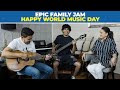 Family Jam Session | Celebrating World Music Day! | Dr. Nene ft. Madhuri Dixit Nene & Arin Nene