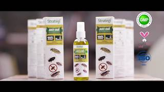 Herbal Strategi: Just Out 100% Herbal Cockroach Repellent - English