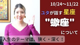 ユタが経験と知識で「蠍座」について話します！死と再生、人生何度も繰り返す！#ユタ #占い #占星術