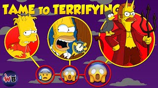 The Simpsons Treehouse of Horror Episodes: Tame to Terrifying 🎃