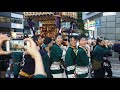 日枝神社　山王祭　宵宮　茅場町一丁目　神輿渡御　2018.6.8