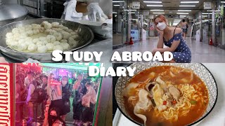 [Korea vlog #2] | food, karaoke, busking, clubbing 💗 daily life in korea before my first semester