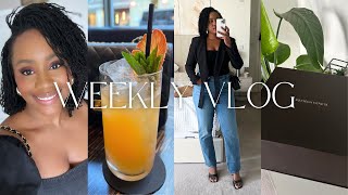 WEEKLY VLOG | MY BOTTEGA BAG IS HERE! OUT WITH FRIENDS, SKIMS TRY ON, KEEP OR RETURN HAUL & MORE