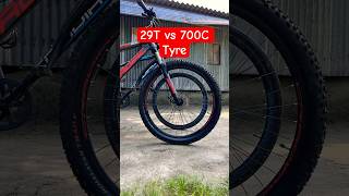 29T vs 700C tyre What’s the difference #shorts #cycle #tyres