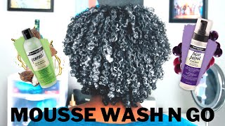 AUNT JACKIE’S GRAPESEED OIL FRIZZ PATROL ANTI POOF SETTING MOUSSE | WASH N GO | JUSTENA ALES