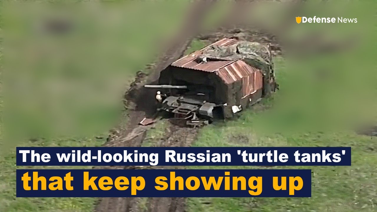 The Wild Looking Russian "turtle Tanks" - YouTube