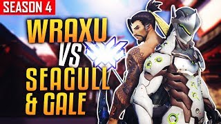 When The BEST Hanzo Plays Against SEAGULL \u0026 GaleAdelade - WRAXU [S4 TOP 500]