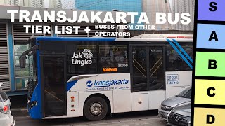 Transjakarta Bus Tier List