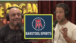 Joe Rogan can't believe how BARSTOOL SPORTS started!