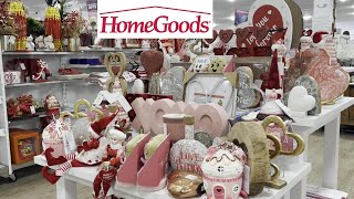 NEW AT HOMEGOODS *VALENTINE DECOR | SHOP WITH ME | Come with me| Store Walkthrough |Shopping 2024