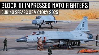 JF-17 Block-lll Impressed NATO Fighters | During Spears of Victory 2025 | Defence Outpost