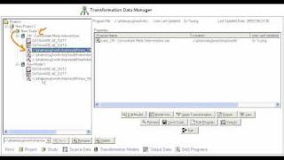 Transdata Tutorial: Edit Program
