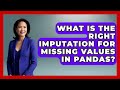 What Is The Right Imputation For Missing Values In Pandas? - Python Code School