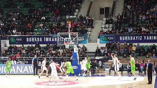 TOFAŞ Spor Salonu: TOFAŞ-MALAGA maçından