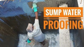 Sump water proofing | Methods and usage | Deekshi Homes