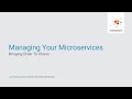 Luke Whiting: Managing Your Micro-services - Bringing Order To Chaos