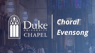 Choral Evensong Worship Service - 3/8/20