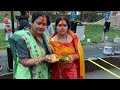 2022 chhath puja celebrations at new england shirdi sai temple groton ma usa