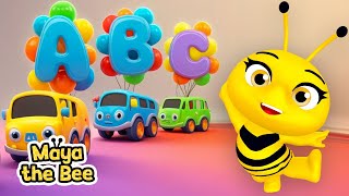 Vehicles ABC + Nursery Rhymes | Maya The Bee