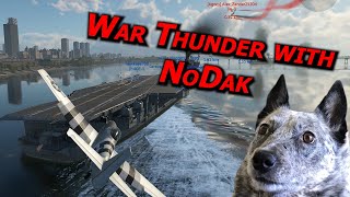 Landing Poorly During War Thunder Community Night - Real Pilot Plays War Thunder