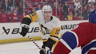 Penguins vs Canadiens  | NHL Today 10/17 Pittsburgh vs Montreal Full Game Highlights (NHL 23 Sim)