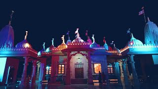 JETPUR BAPS MANDIR CINEMATIC VIDEO | સ્વામિનારાયણ મંદિર લાઈટિંગ અને અદ્ભુત ડેકોરેશન #જેતપુર #jetpur