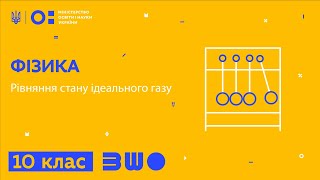 10 клас. Фізика. Рівняння стану ідеального газу