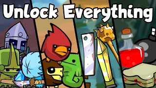 How To Unlock EVERYTHING In Castle Crashers