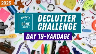 2025 Declutter Challenge   Day 19