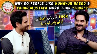 Why do people like Humayun Saeed & Fahad Mustafa more than "Thor" - Hasna Mana Hai