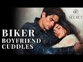 Biker Boyfriend cuddles you to sleep [SLEEP AID AUDIO | BOYFRIEND ASMR AUDIO ]