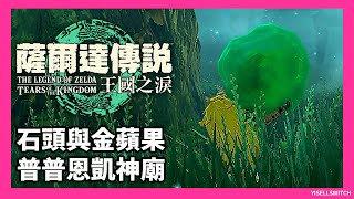 【神廟072】克洛格森林_普普恩凱神廟_勞魯的祝福_寶箱左納尼烏姆剛劍_神廟挑戰_漂亮的石頭與金蘋果_全神廟攻略【薩爾達傳說王國之淚】