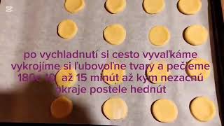 video recept na citrónové sušienky