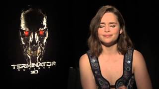 Emilia Clarke Talks Terminator Genysis and Game of Thrones!