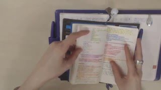 Why and how I use two planners (work and personal)