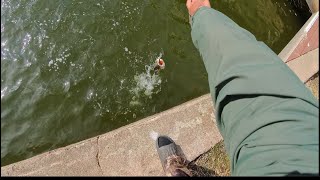 Big trout hitting jerk baits after a freeze!!