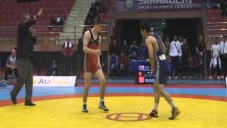 AWFCUP2013 / Məhəmmədrəsul Muxutdinov - Tariel Gaphrindaşvili GEO - fs-cadet 69 kg final