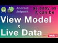 View Model | Live Data | Android Jetpack | Android Studio 3.1.2