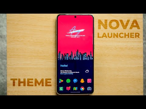 Cómo aplicar la personalización de Android de temas de Nova Launcher