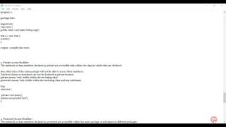 Java: Access Modifiers [complete concept with Example ]
