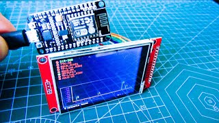 ESP8266 Wifi Сканер (Scanner,ili9341)