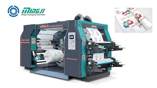 Mingji 4 color flexo printing machine